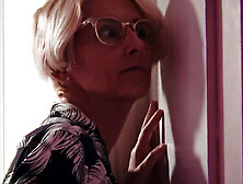 KinkyHome Amateur Blonde MILF Pegging Her Husband With Strapon For Cumshot Orgasm