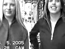 British Lindsay and Carrie Anne NIP Nude in Public