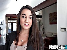 Young Real Estate Agent Lily Getting Boned By Customer