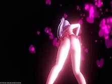 【Mmd R-Teenie Sex Dance】Haku Goddess Heart Lingerine Hot Butt Dancing Marine Bloomin [By] Orion Dobledosis