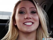 Excited Girl Wears Cum As A Trophy On Her Face