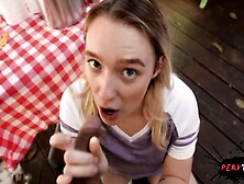 Juliette Mint And Johnny Love - At Public Pool With Booty Teen ! Pervteen 10 Min (18+)