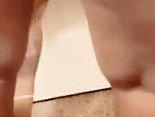 Milf With Big Ass Playing In The Mirror