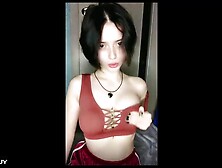 Teen Live Slut Cupping Tits