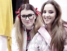 "At the changing room" featurette VR porn