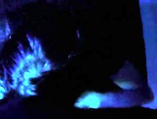 1st Time Masked Alt Small Gives Sloppy Blow job with Red Lips - Amateur