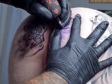 BEGINNING THE DAY WITH A CHANGE IN MY ANAL TATTOO two