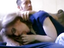 Aunt's friend give me a blowjob with mom in the ki