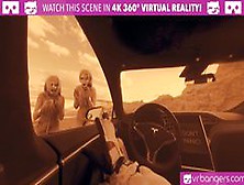 Vrbangers. Com-Two Hot Blonde Babes Fucking Hard On Mars Vr Porn Parody Threesome