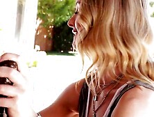 Daisy Stone Massage Two Big Black Mandingo Dicks