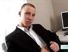 Twink Hotty Jordan V Strokes His Weenie During the time that Shoving His Booty!