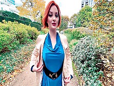 Gorgeous Zara DuRose at short hair trailer