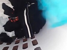 Found two dirty panties in laundry