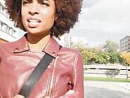 Talented hottie bends down to caress a dick with her tongue