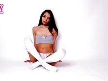 Loser Gooning Joi Bliss By Majesty Natalie (Edging,  Thigh High Socks,  Latina,  Jerk Off Instruction))