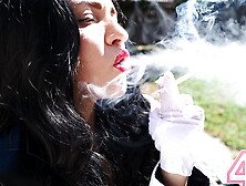 Zatanna's Fine Smoke Break