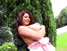 Rachel Aldana In Garden Maid 2