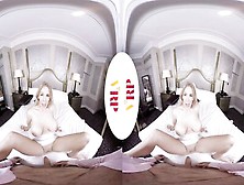 Blonde Hussy Rebecca More Will Provide You With A Tremendous Vr Sexual Pleasure