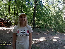 Dad & His Husband Tag Team Lady Lost in Woods! – Marilyn Sugar – Crazy Squirting,  Rimming,  2 Creampies - Part one of two