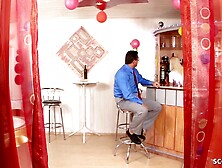 GERMAN 19 YO DAUGHTER TRICKED STEP DAD TO BONED HER ON SPY WEBCAM