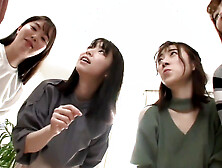 Surrounded by College Girls Next Door,  They Are Too Horny That Make You Cum and Cum Again - Part 1