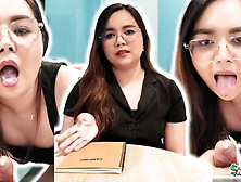 Landlady Teaches Her Tenant how to Earn Free Rent By - Sharinami Joi Pov Tag...