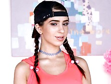 Sensual girlfriend Joseline Kelly is enjoying anal fuck so much