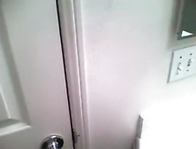 Hot brunette watching tv gets disturbed by her bf for sex