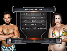 Bella Rossi vs Will Pounder - Big Booty Bella Rides Again