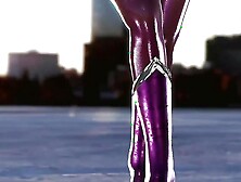 Sexy Oni MILF with Big Tits Dancing