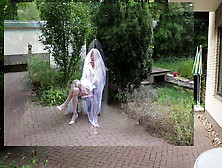 Wanking Sissy Bride