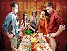 Thanksgiving Is A Time When Family Cums Together,  & This Hol