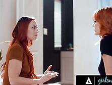 Girlsway - Ginger Besties Aidra Fox & Kenna James Have Passionate Sex After Aidra's Rough Breakup