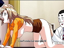 Male Gynecologist Mounts Wifey While Fiance Encourages | Asian cartoon With Subtitles