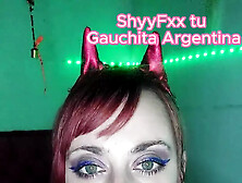 Your Redheaded And Big-Assed Devil Has Her Tricks To Seduce You! Joi Argentina