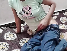 The seping little step sister was stripped naked and peeled