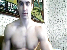 Handsome Twink Shows Off On Web Cam