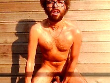 Skinny Latin Guy Masturbates Outdoors In Amateur Video