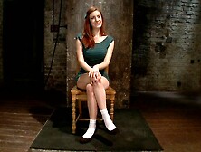 Big Titted Slut Iona Grace Suspended and Tormented on HogTied. com