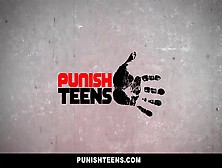 Punishteens - Latina Throatfucked For Revenge