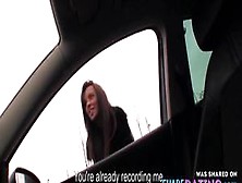 Hitching-Shy Gina-By Car Sex