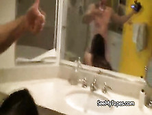 Teen Gf Fucked In The Bathroom