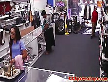 Real Nurse In Pawnshop Gives Bj For Cash