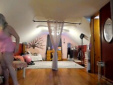 PaintedRose. Live: Curvy mother I'd like to fuck Rosie Dancing and Pre-Film Warm up - Behind The Scenes