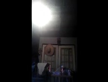 Hot cute girlfriend dancing stripped selfshot clip