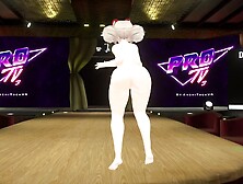 Fine Bunny Whore Dances & Strips On Stage To Get You Rock Hard