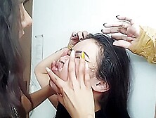 Facial Erotic Massage Strong Hands Bitch