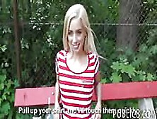 Eurobabe Gives Bj And Screwed In Public