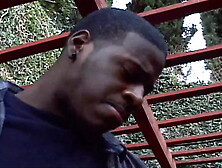 African haired babe from Germany likes a BBC deep inside her anus