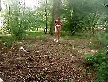 Youthful Wench Anife Gets Lost In The Woods Then Screwed By 2 Strangers